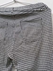 Checkered Slim Pants