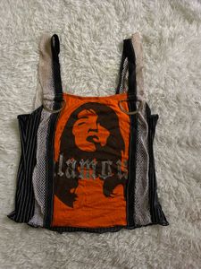 Y2K Unique Graphic Tank Top