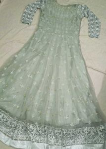 Heavy Gawn With Shrug &amp; Dupatta