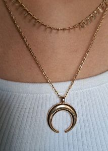 3 Layers Rose Gold Necklace