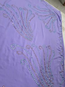 Purple Embellished saree
