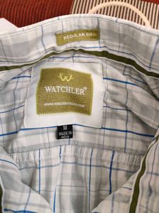 Men&#39;s Check Casual Shirt | Blue Lower