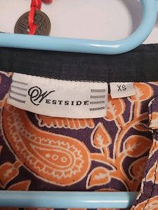 Westside Short Kurti bagru Print