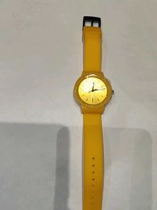 Sonata Yellow Watch