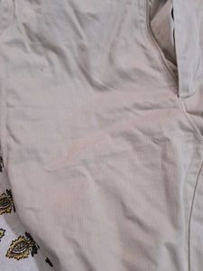 Khaki Straight Fit Pants