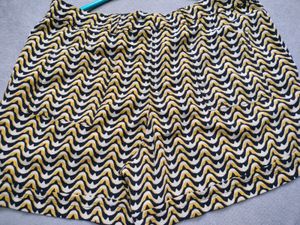 Wavy Patterned Shorts