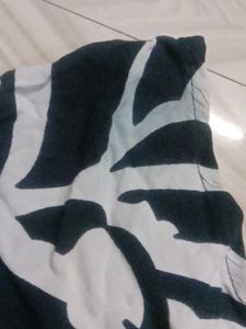 Black And White Printed Top