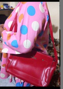 Lavie Red Crossbody Bag