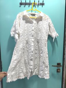 (✨Price Drop✨)White Knit Mini Dress