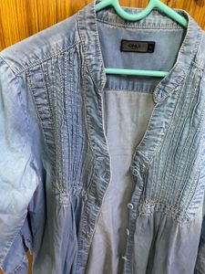 Blue Denim Top