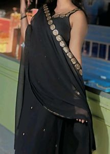 Black Kurta Set