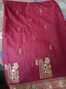 Elegant Red Saree