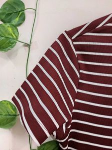 Striped T-Shirt Dress