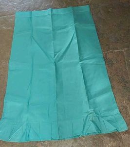 Aqua Cotton Petticoat