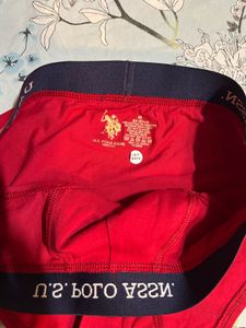 U.S. Polo Assn. Red Briefs (Brand new)