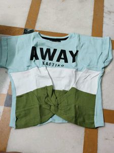 Stylish Color Block T-shirt