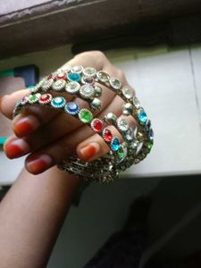 Colorful Rhinestone Bracelet