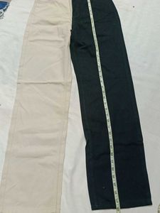 Two tone jeans