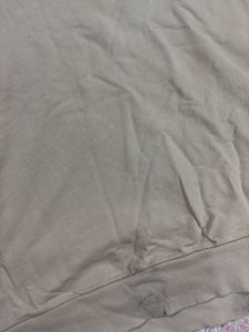 Beige Graphic Sweatshirt