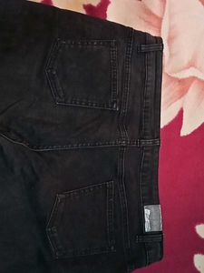 Black Wash Denim Jeans