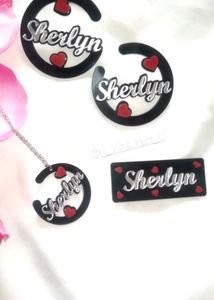 Customise Acrylic Jwellery