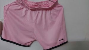 Pink Sports Shorts