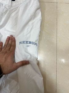 Reebok White Track Pants