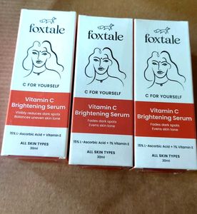 Foxtale Vitamin C Brightening Serum