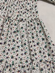 Floral Smocked Midi Dress