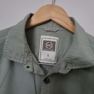 Rig Utility Green Long Sleeve Shirt