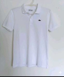 Lacoste White Polo Shirt