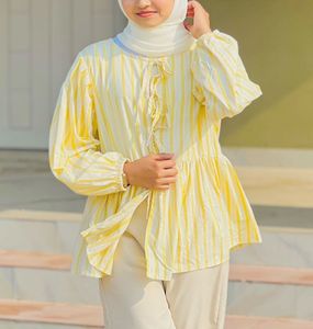 Yellow Tie Up Top