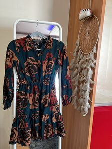 GRECIILOOKS Rayon Knee-Length Women-Printed A-Line
