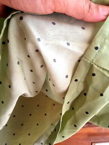 Green Polka Dot Cami