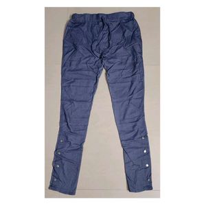 Blue Casual Pants