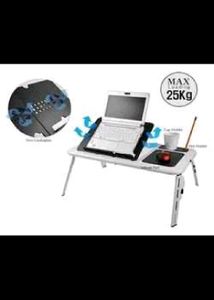 Foldable Usb Fan Laptop Table New Unused
