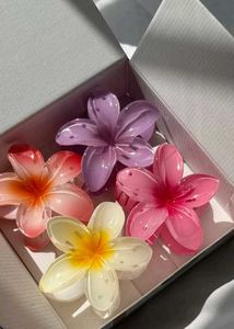 Flower Hair Claws Pack Of 3 Pcs