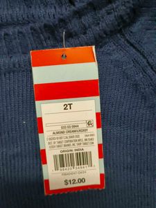 Elegant Navy Blue Knit Sweater