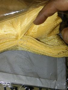 Golden Yellow New With Tag Saree