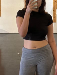 Chic Open-Back Essential Crop Top