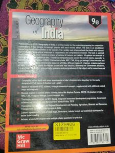 Geography of India - Majid Husain