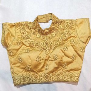Gold Embroidered Blouse