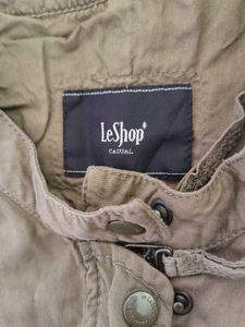 Khaki Canvas Cargo Dress