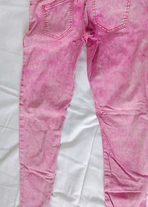 Women pink Denim