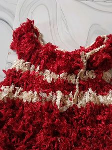 Please Help Me Designer Winter  Frock With Pan