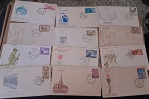 12 Vintage FDCs Of 1960s