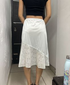 Blue Midi Skirt