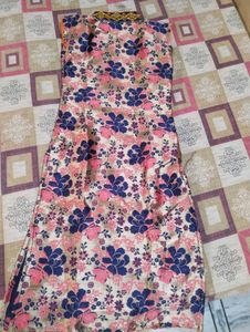 Floral Print Kurta