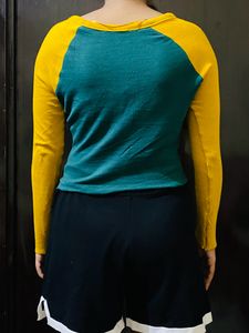 Yellow Crop Top