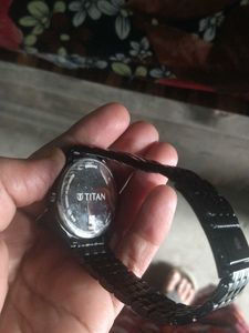 Titan Black Watch